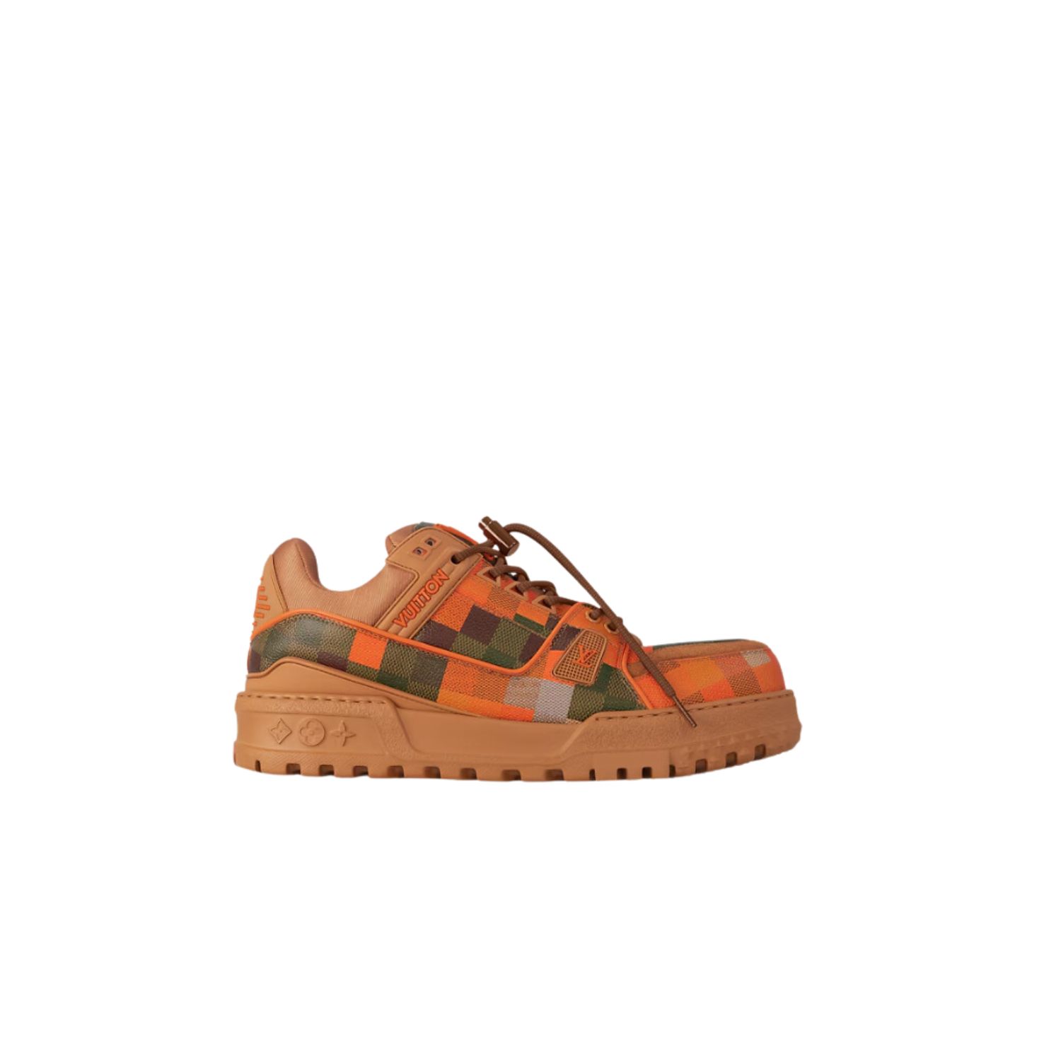 Louis Vuitton LV Trainer Maxi Sneaker Orange For Men 1AD7SI