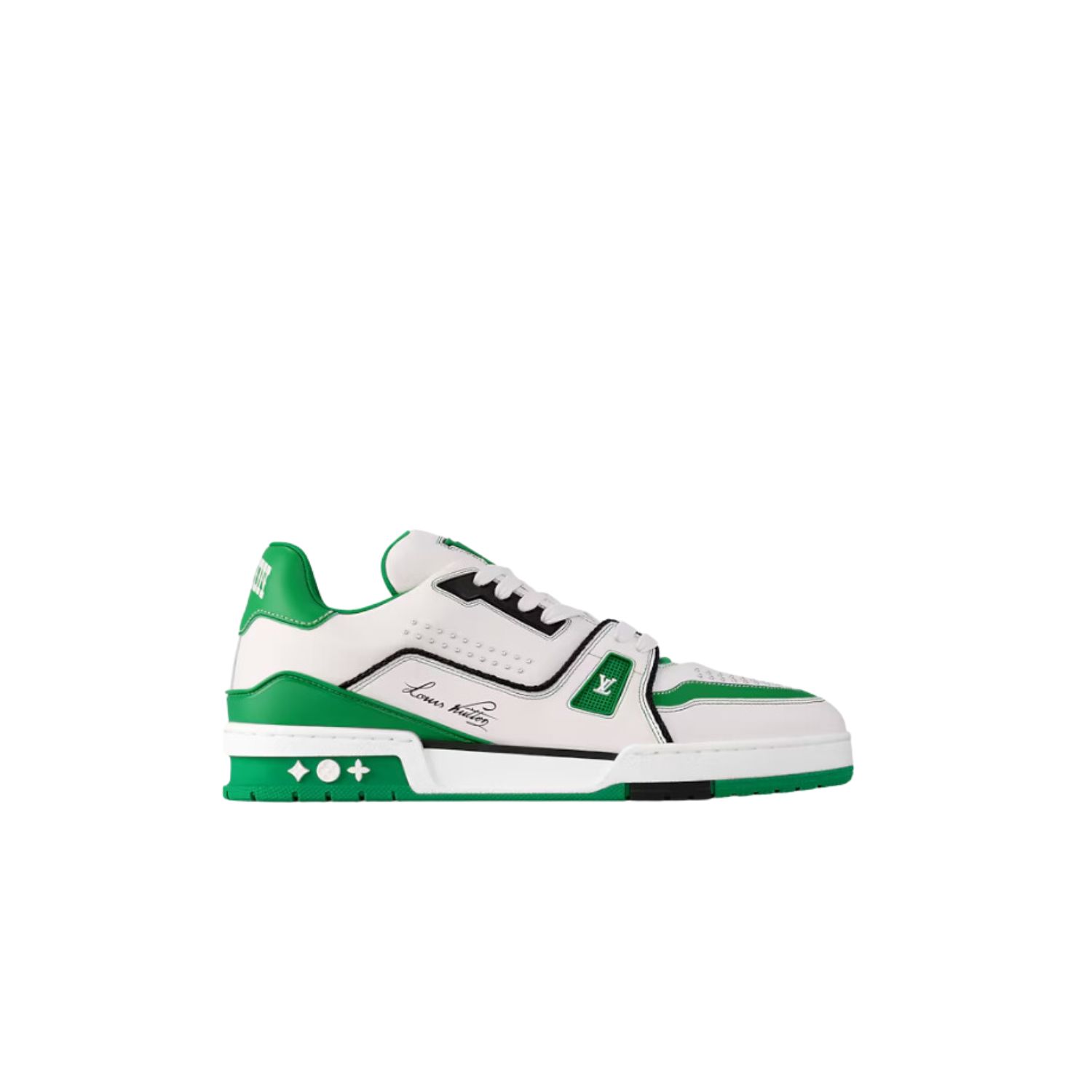 Louis Vuitton LV Trainer Sneaker Green For Men 1AD7KO