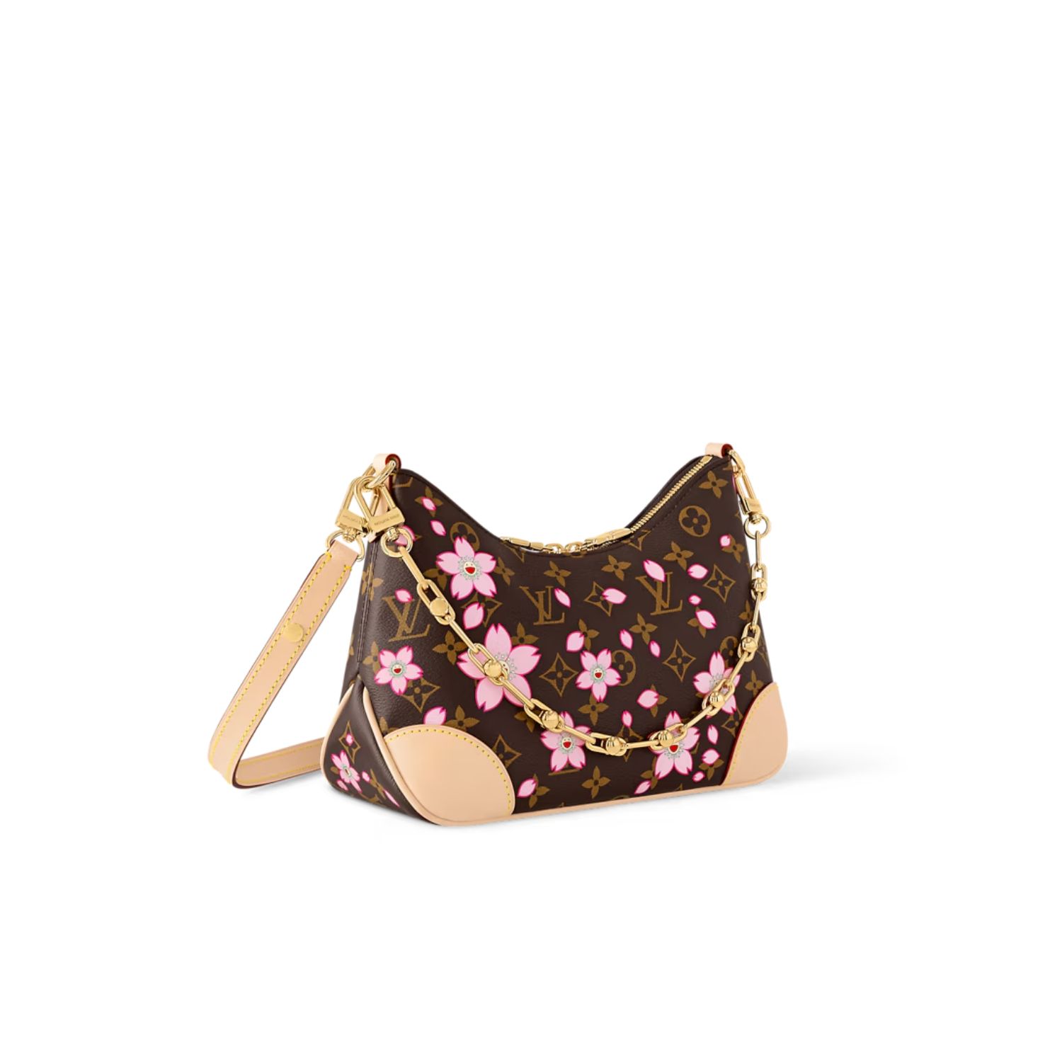 Louis Vuitton LV x TM Boulogne PM Sakura Brown For Women 29cm/11in