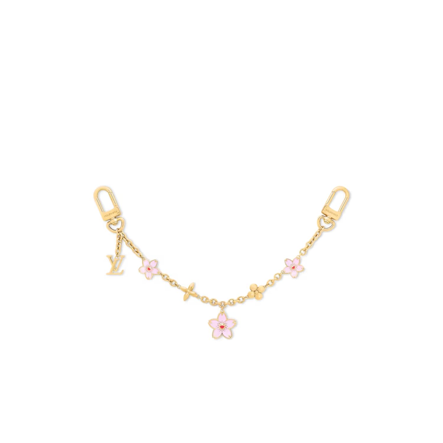 Louis Vuitton LV x TM Cherry Blossom Bag Chain For Women M02540