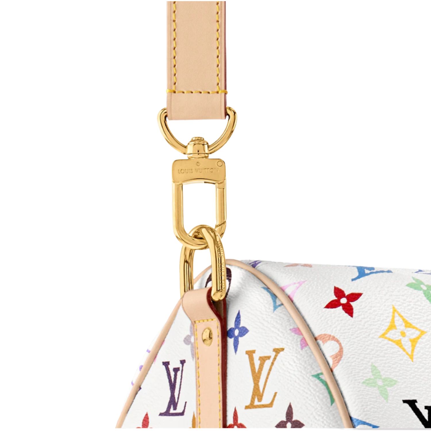 Louis Vuitton LV x TM Keepall Bandouliere 45 Travel Bag 17.7in/ 45cm Multicoloured Gold Hardware M13742