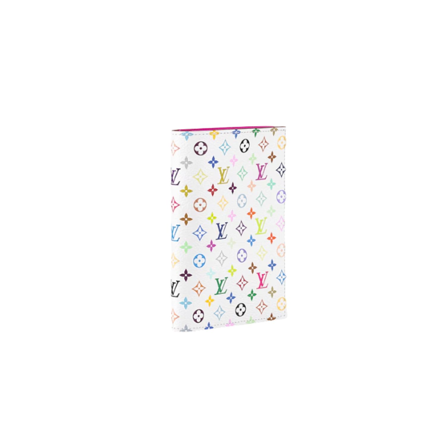 Louis Vuitton LV x TM Passport Cover Multicolore Blanc Wallet For Women 5.5in/14cm