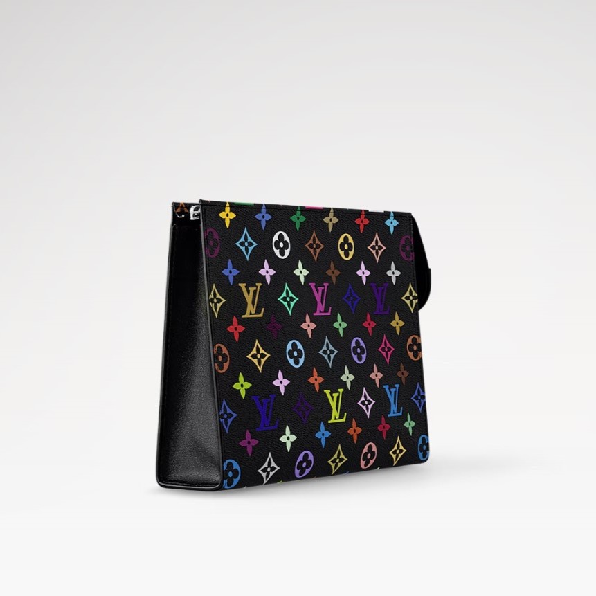 Louis Vuitton LV x TM Toiletry Pouch Multicolore Noir 9.8in/25cm M13746