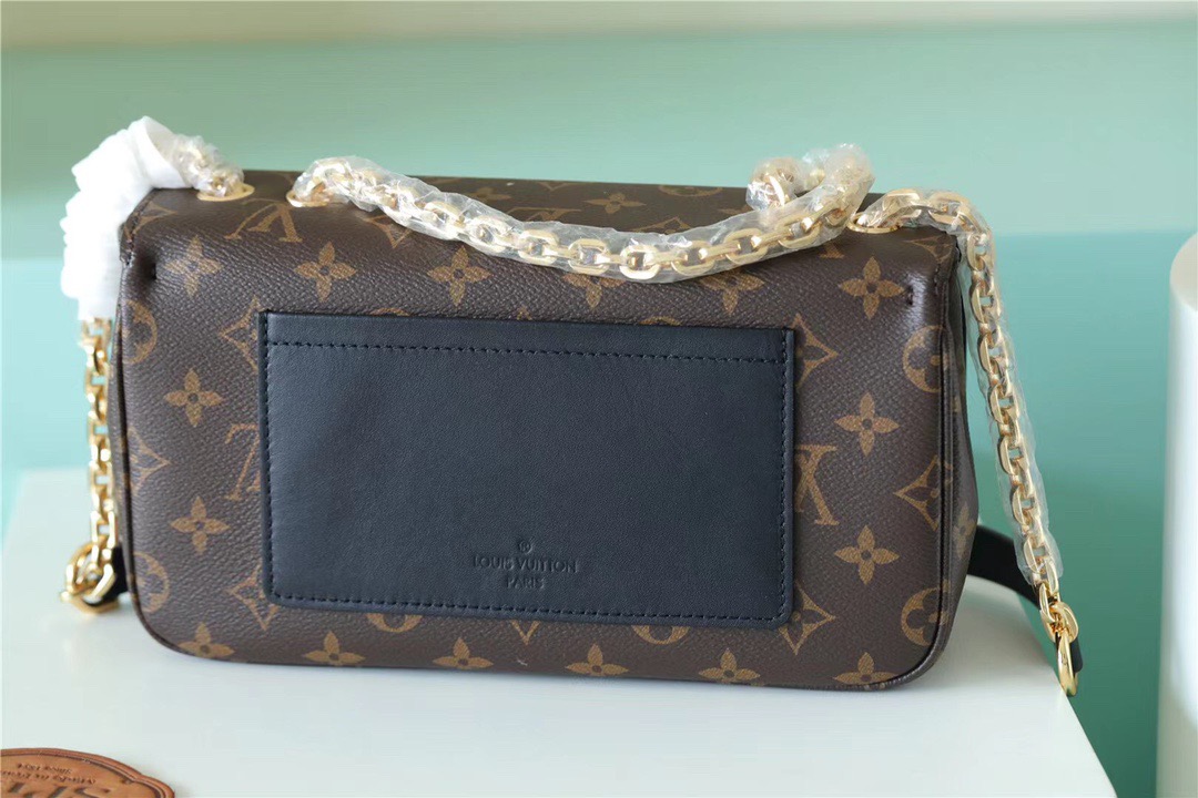 Louis Vuitton Marceau Monogram Canvas Black For Women, Women's Handbags, Shoulder and Crossbody Bags 9.6in/24.5cm LV M46126
