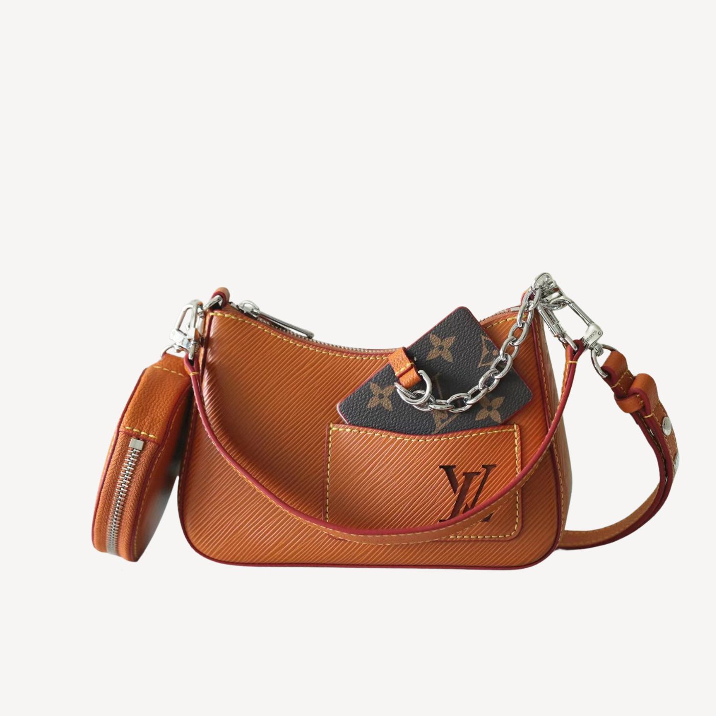 Louis Vuitton Marellini Brown For Women 7.5in/19cm