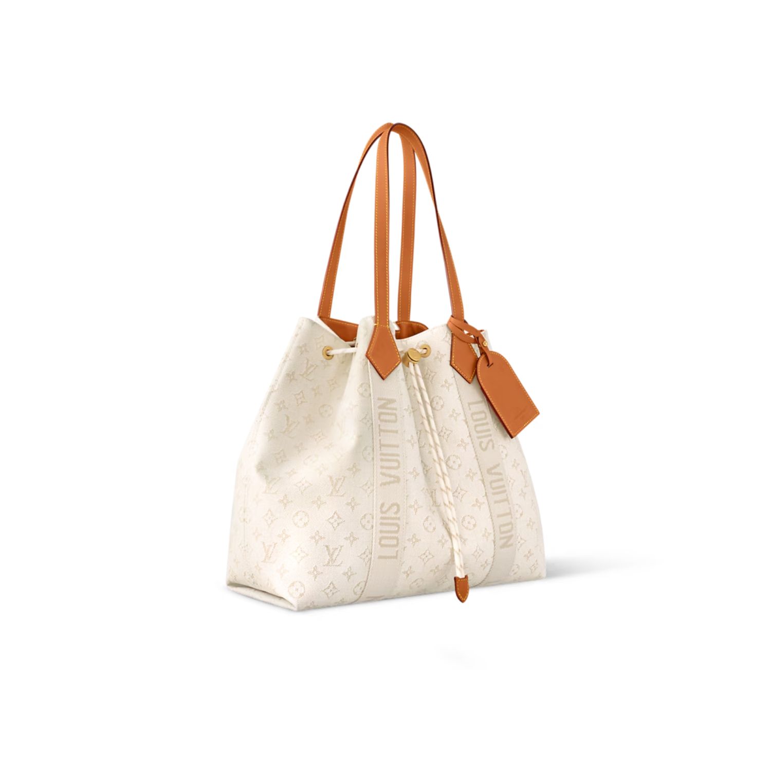 Louis Vuitton Marina Tote Bag Off-White For Men 49cm/19in