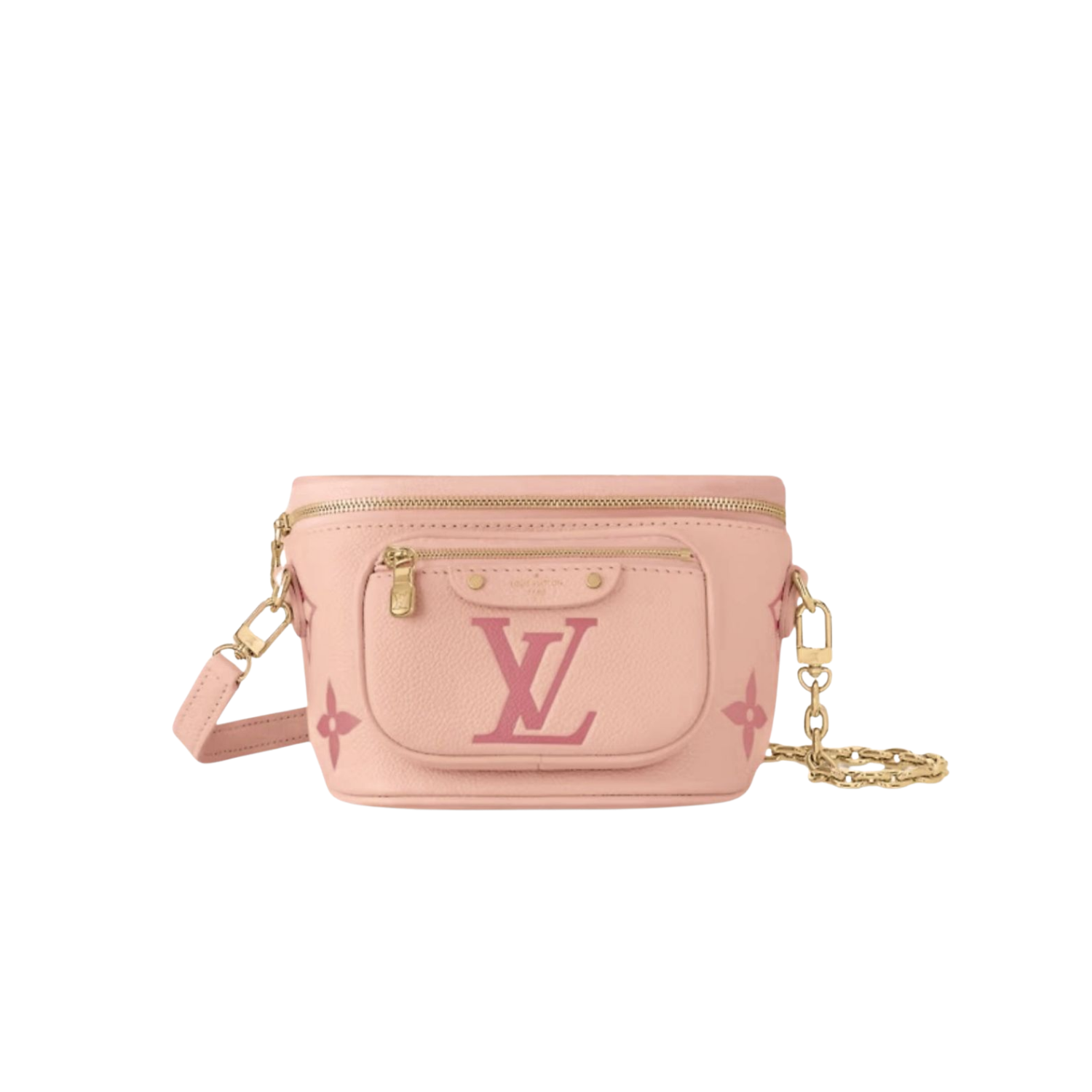 Louis Vuitton Mini Bumbag 6.7in/ 17cm Gradient Pink Gold Hardware For Women M82347