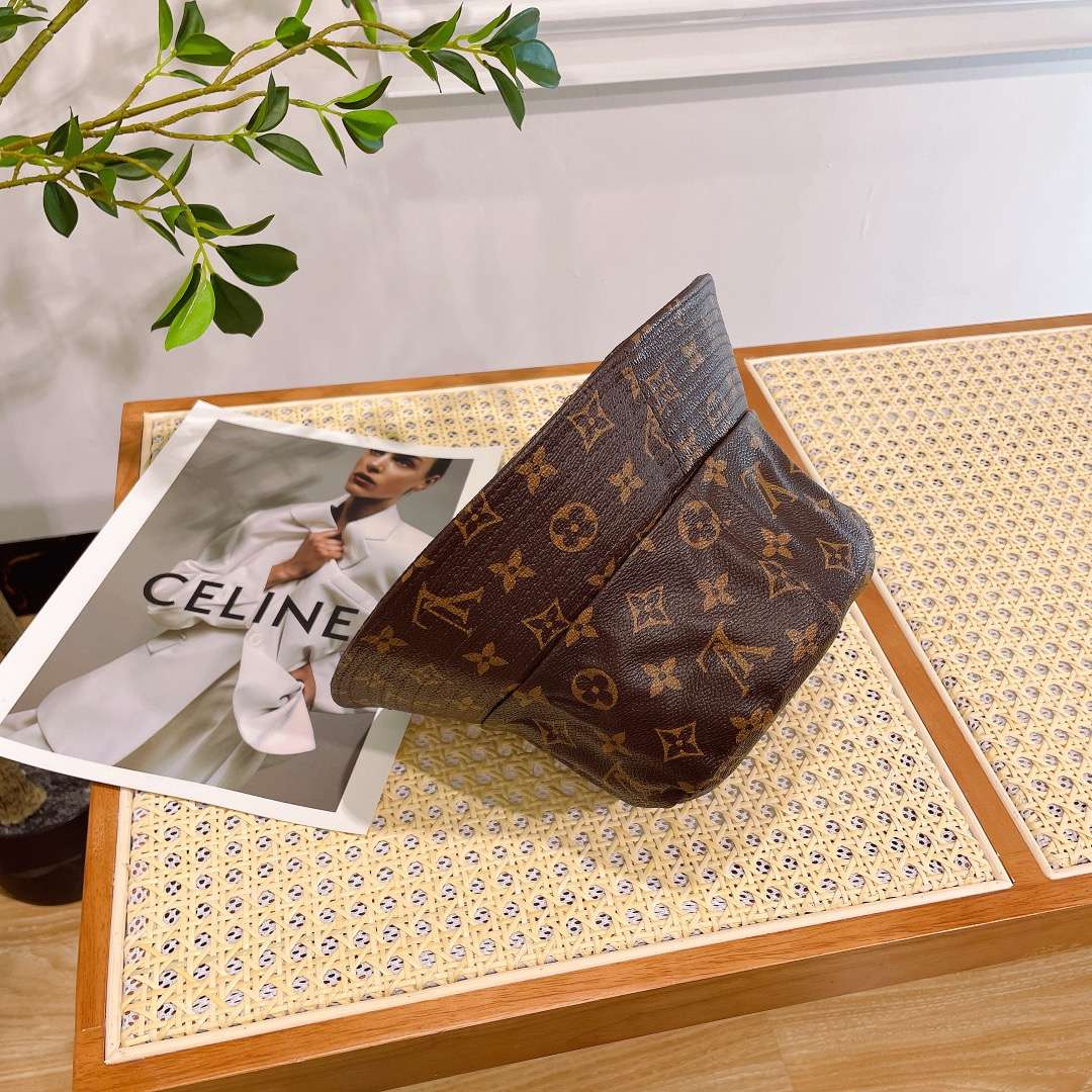Louis Vuitton Monogram Bucket Hat Brown For Women