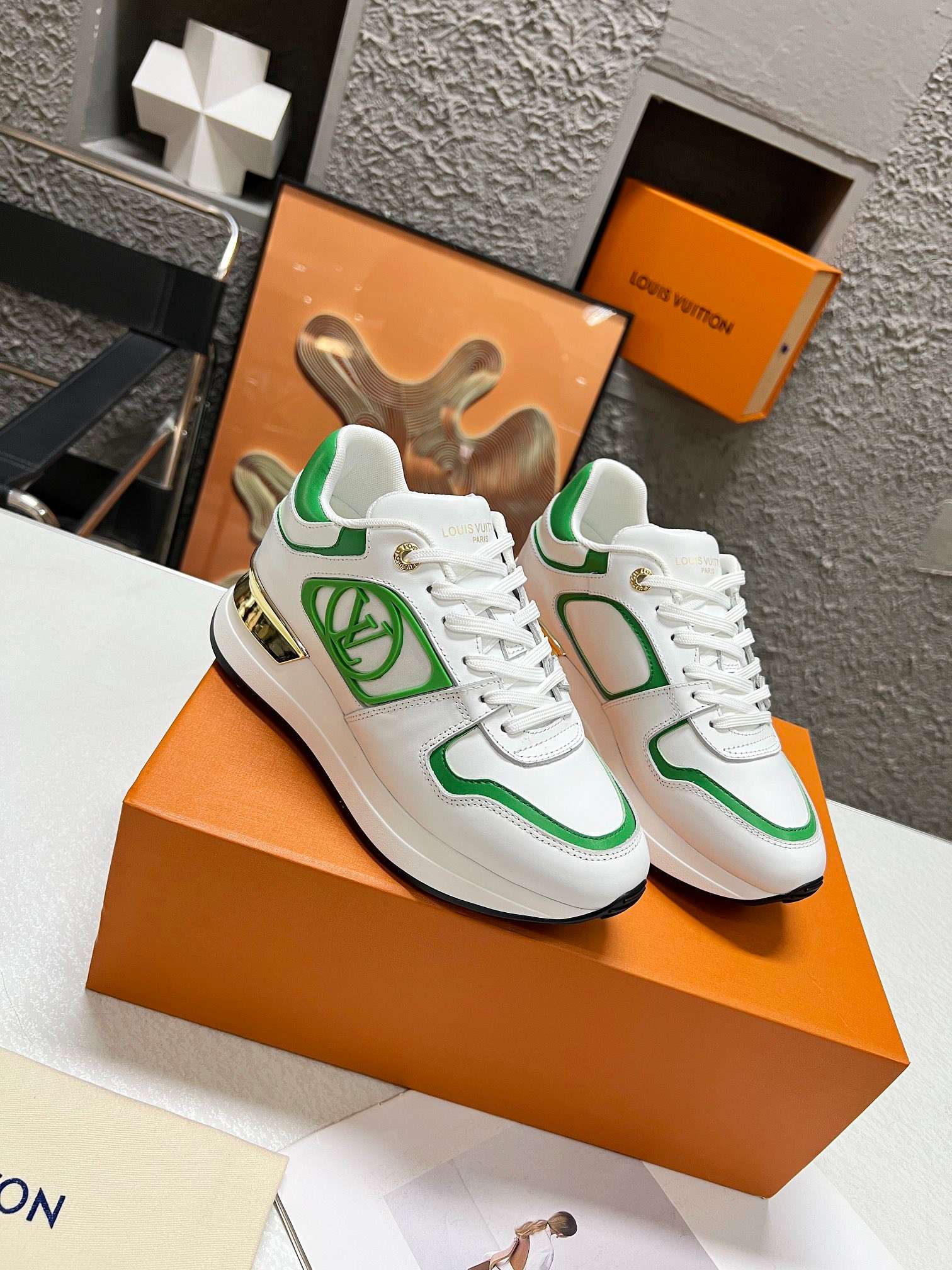 Louis Vuitton Neo Run Away Sneaker White For Women
