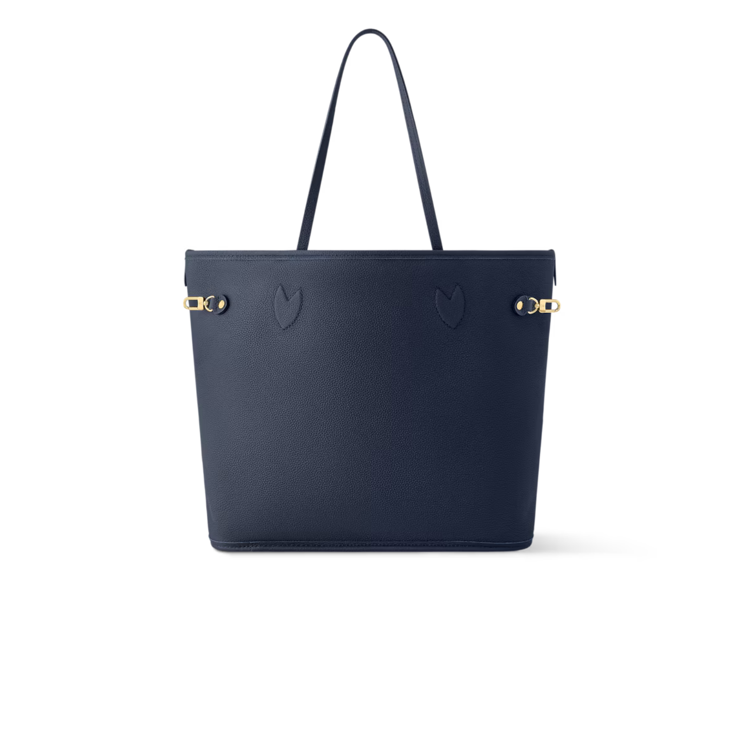 Louis Vuitton Neverfull Inside Out MM Tote Bag 12.2in/ 31cm Navy Gold Hardware For Women M14994