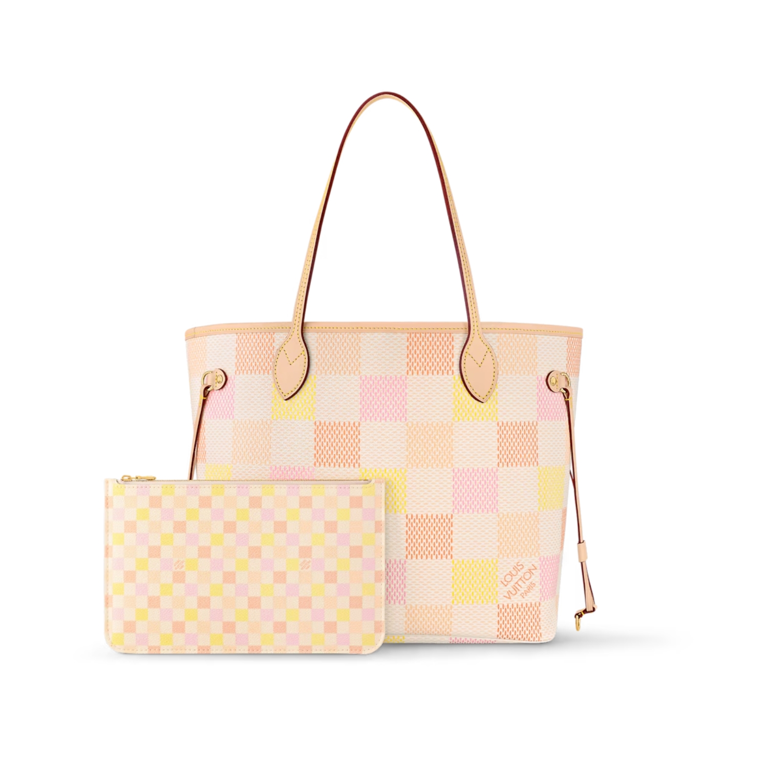 Louis Vuitton Neverfull MM Tote Bag 12.2in/ 31cm Gold Hardware For Women N40668