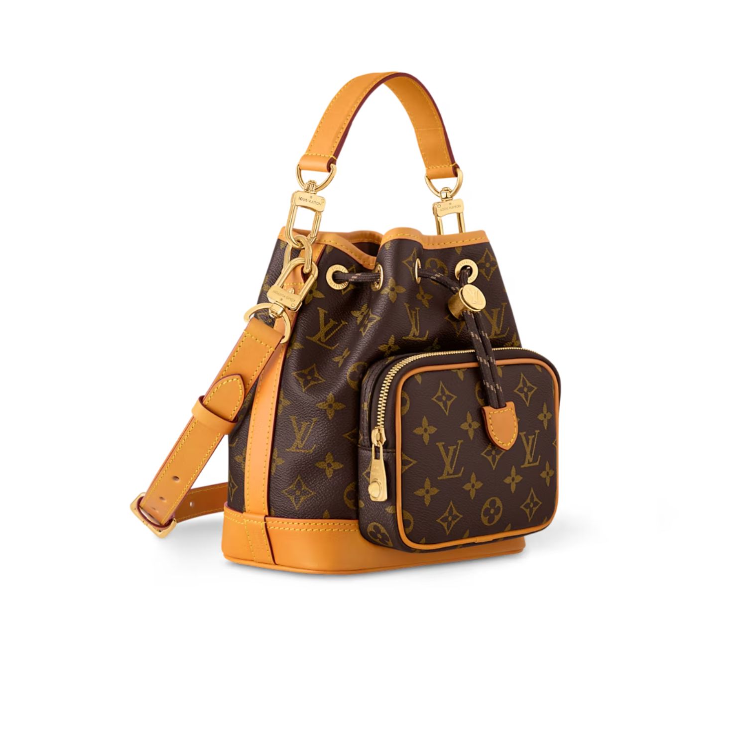 Louis Vuitton Noé Cargo Bag Monogram Brown For Men 22cm/8.7in