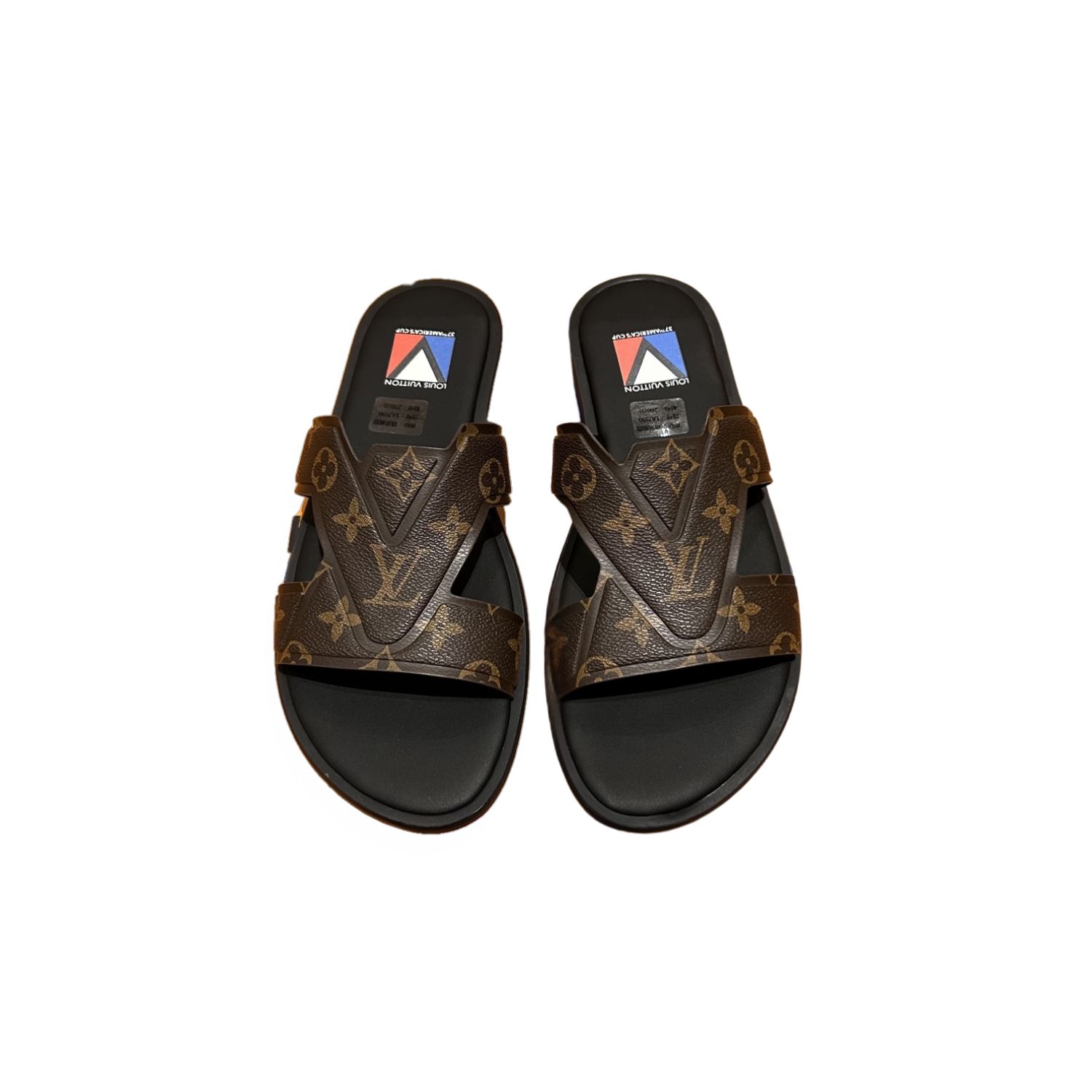 Louis Vuitton Oasis Mule Monogram Ebene For Men
