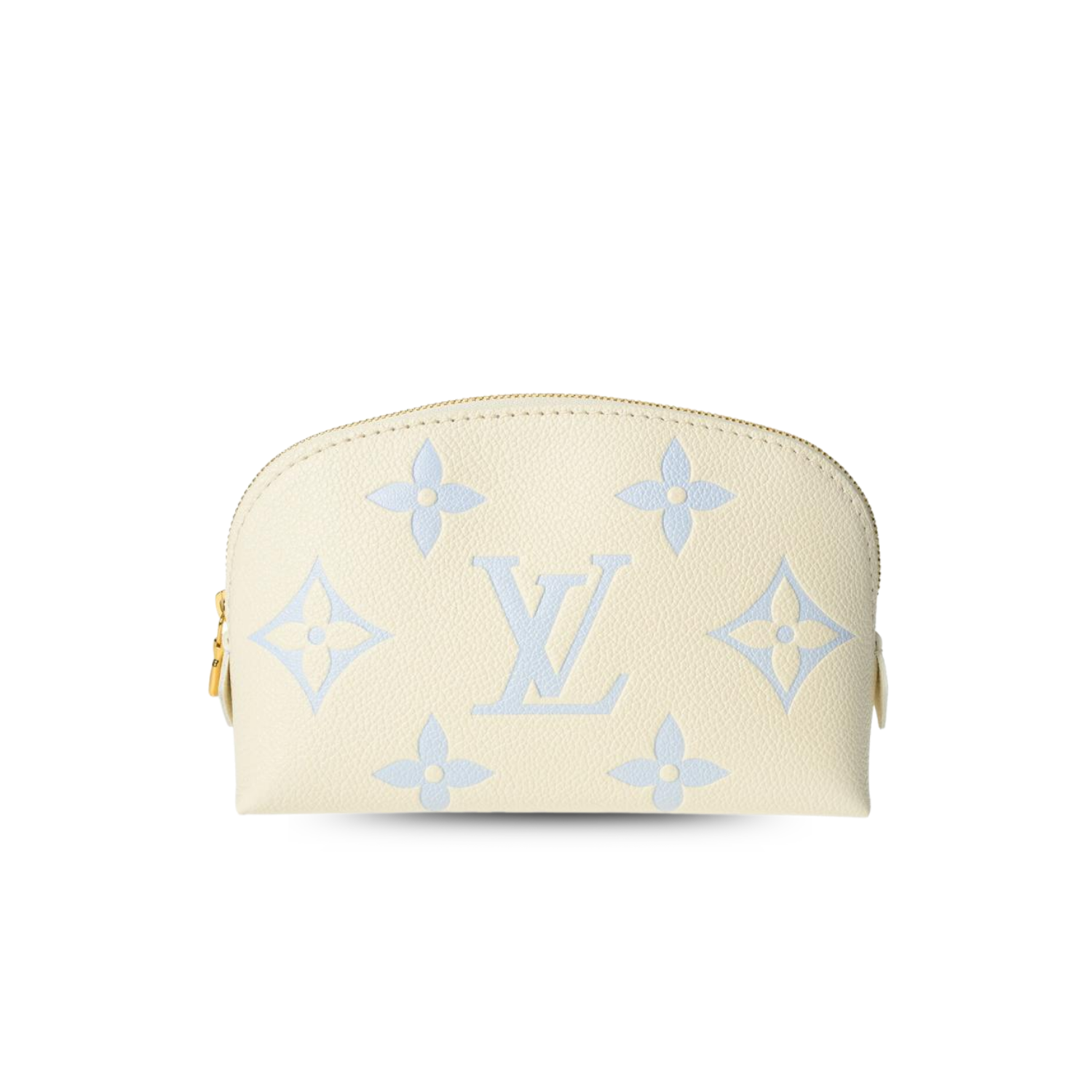 Louis Vuitton Pochette Cosmetique PM Clutch & Pouch 7.5in/ 19cm Beige Gold Hardware For Women M24378