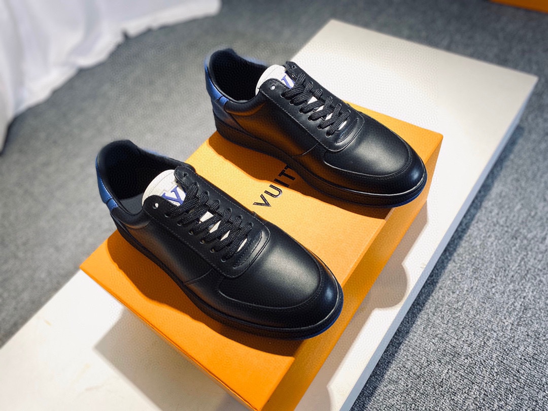 Louis Vuitton Rivoli Sneaker Black For Men LV