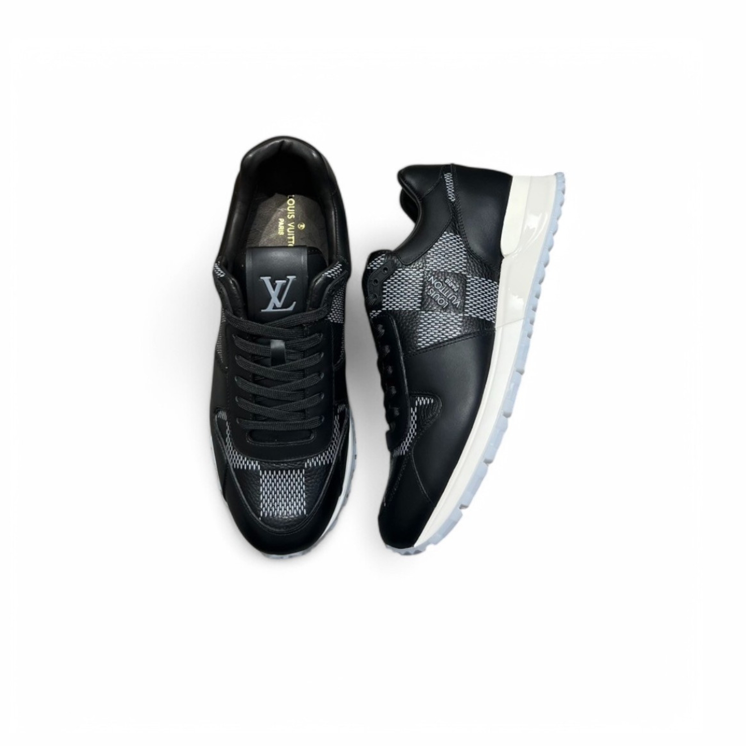 Louis Vuitton Run Away Sneaker Black For Men