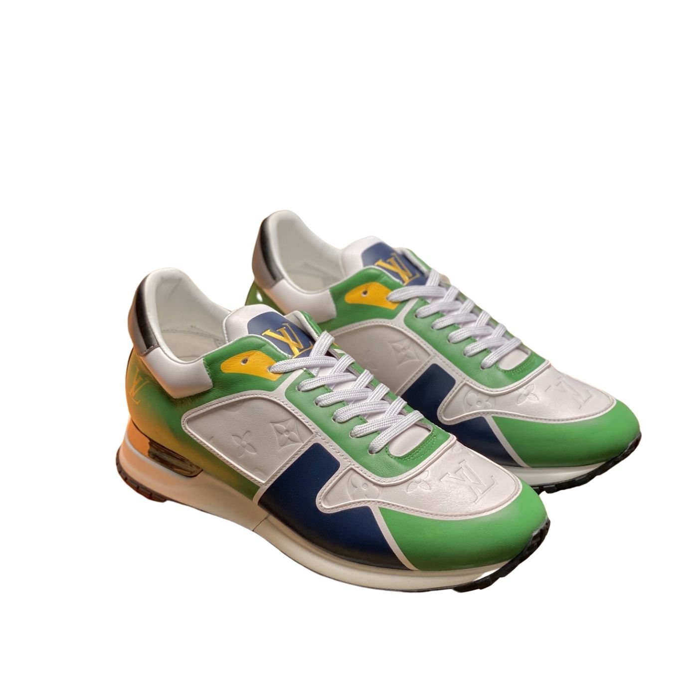 Louis Vuitton Run Away Sneaker Green For Men