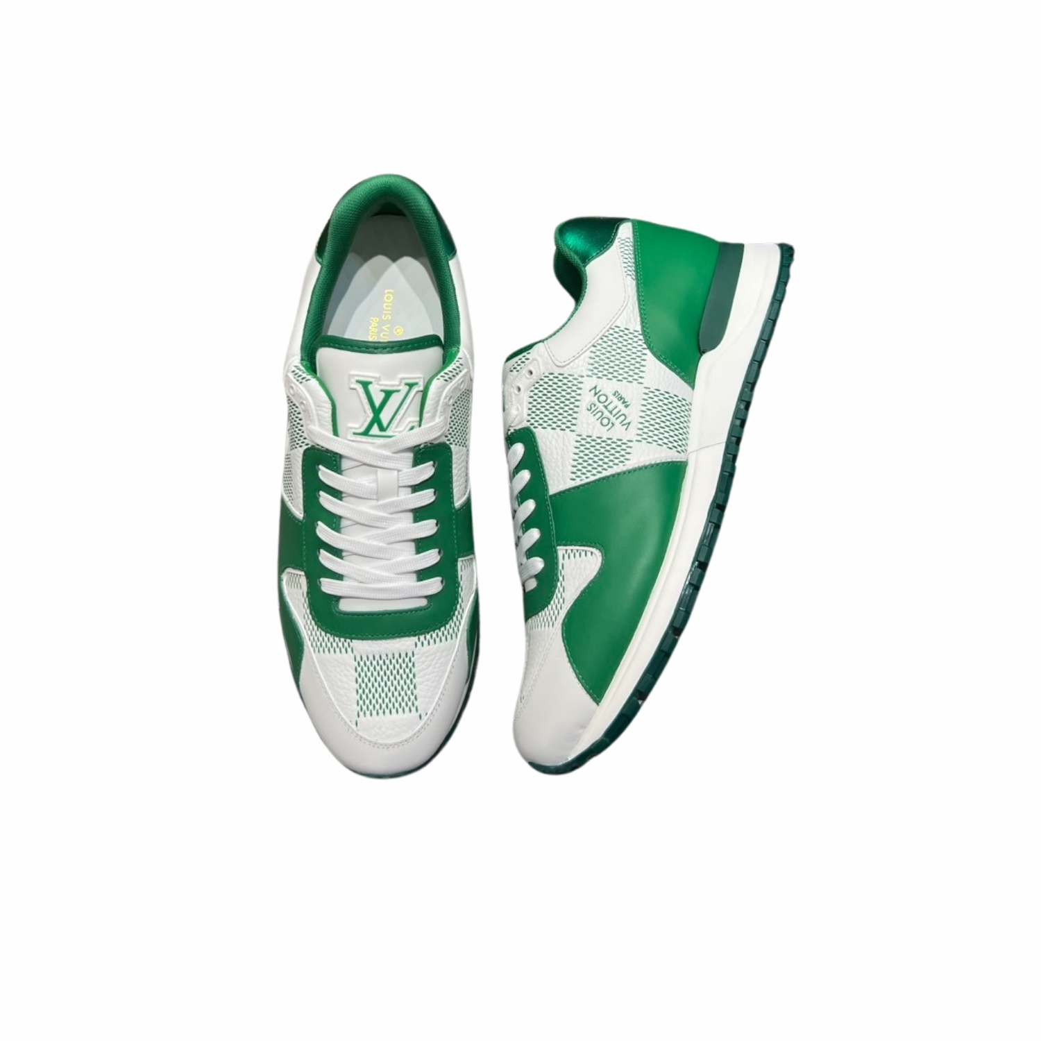 Louis Vuitton Run Away Sneaker Green For Men