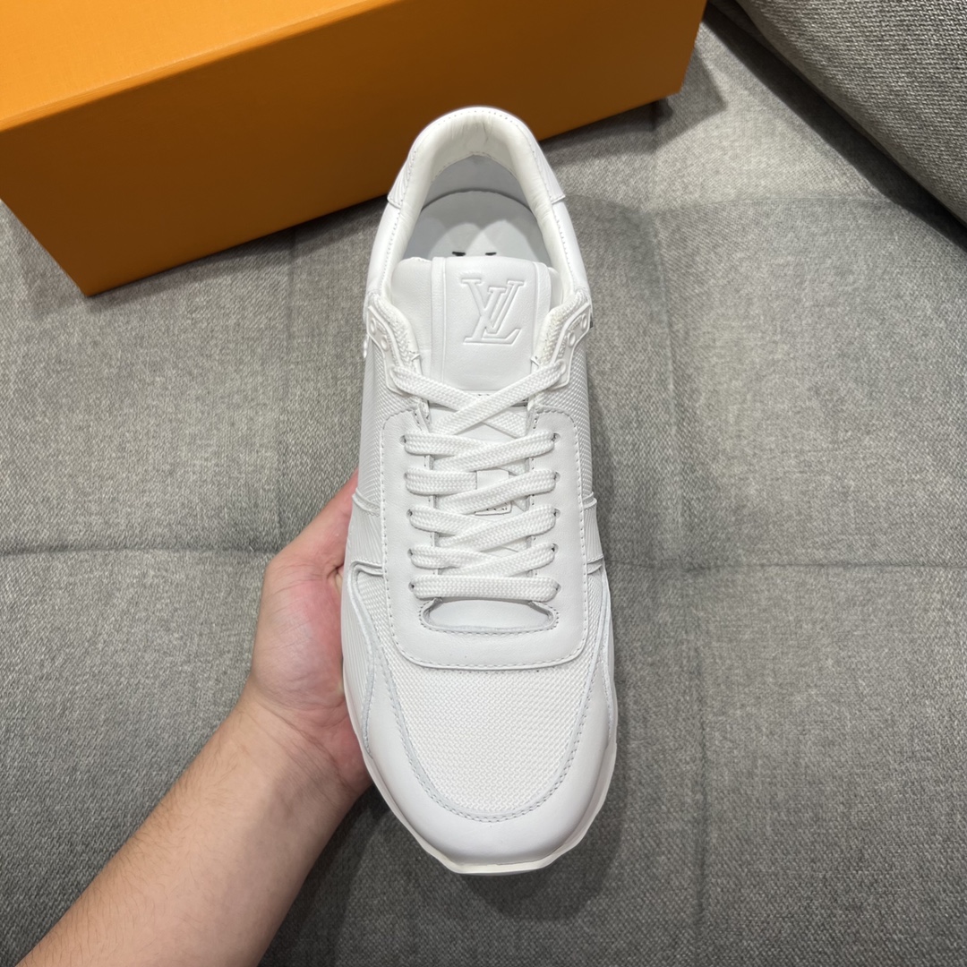 Louis Vuitton Run Away Sneaker White For Men LV