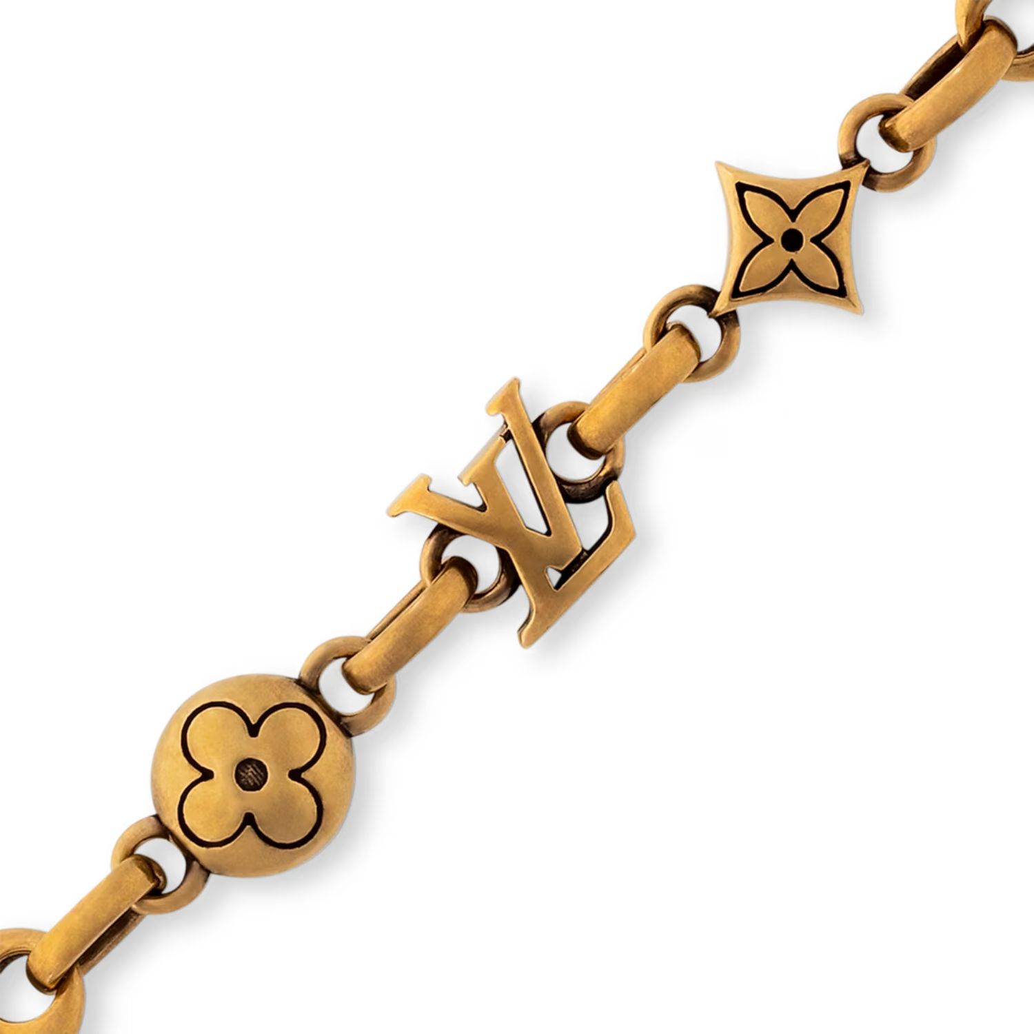 Louis Vuitton Sailor Bracelet Gold-Toned
