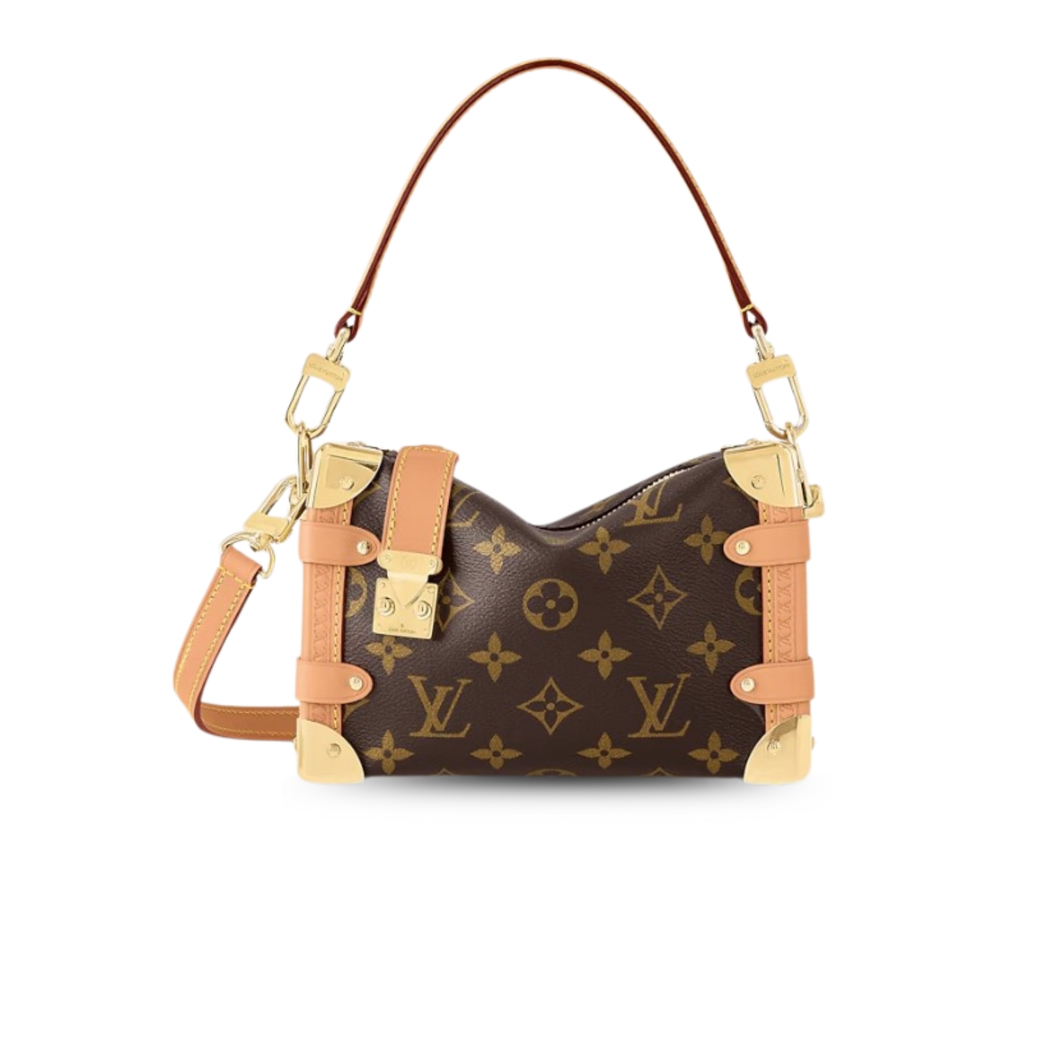 Louis Vuitton Side Trunk PM Bag Brown For Women 18cm/7.1in M46815 -