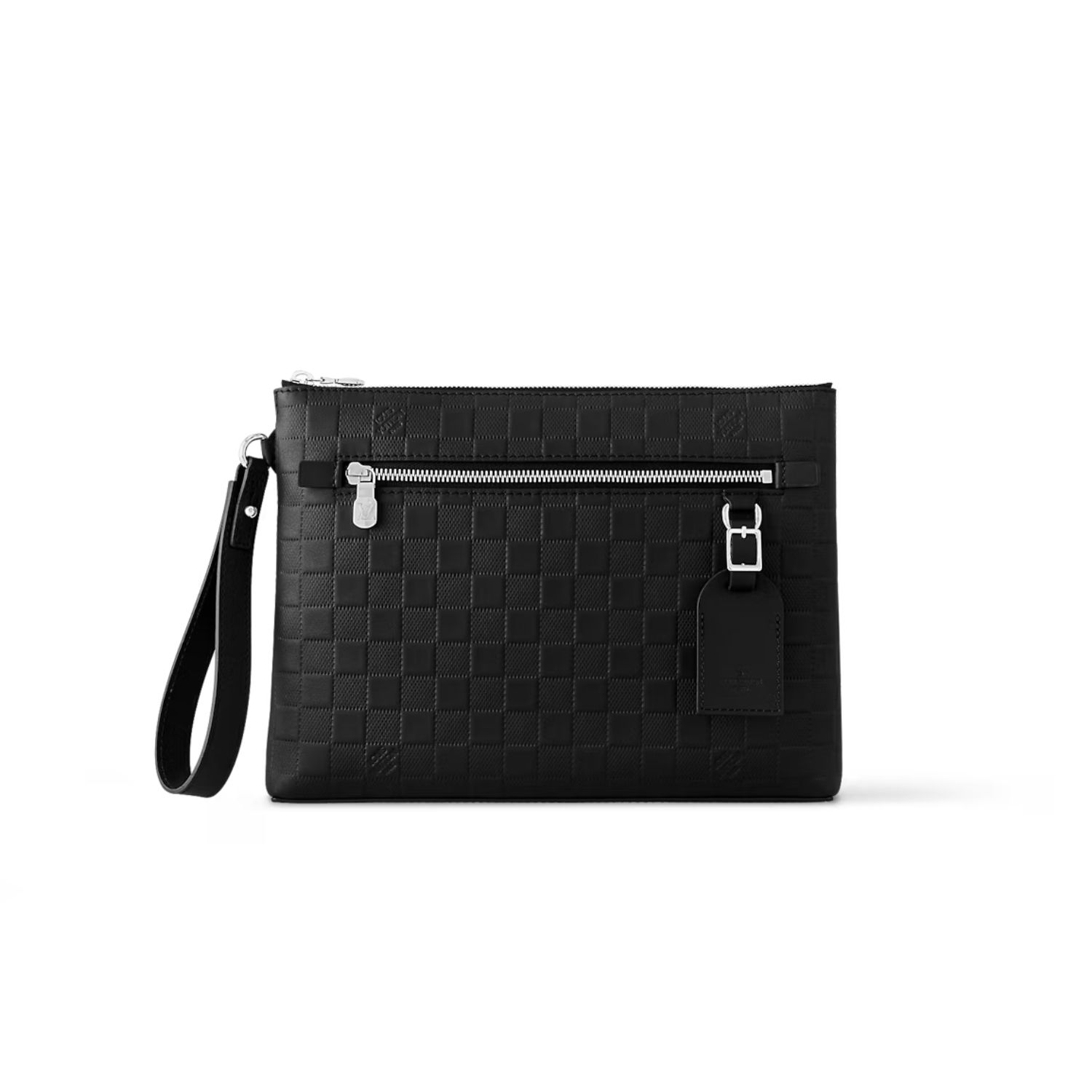 Louis Vuitton Takeoff Pouch Wallet Black For Men 11.8in/30cm N40504