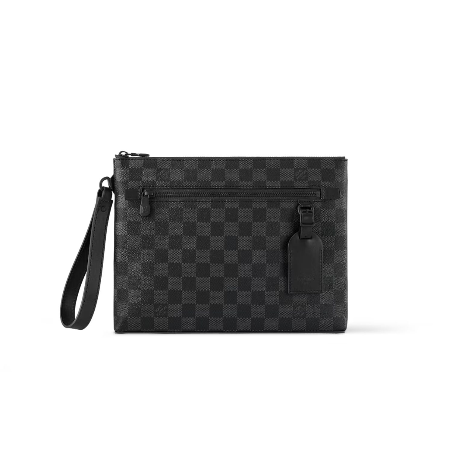 Louis Vuitton Takeoff Pouch Wallet Black For Men 11.8in/30cm N40505