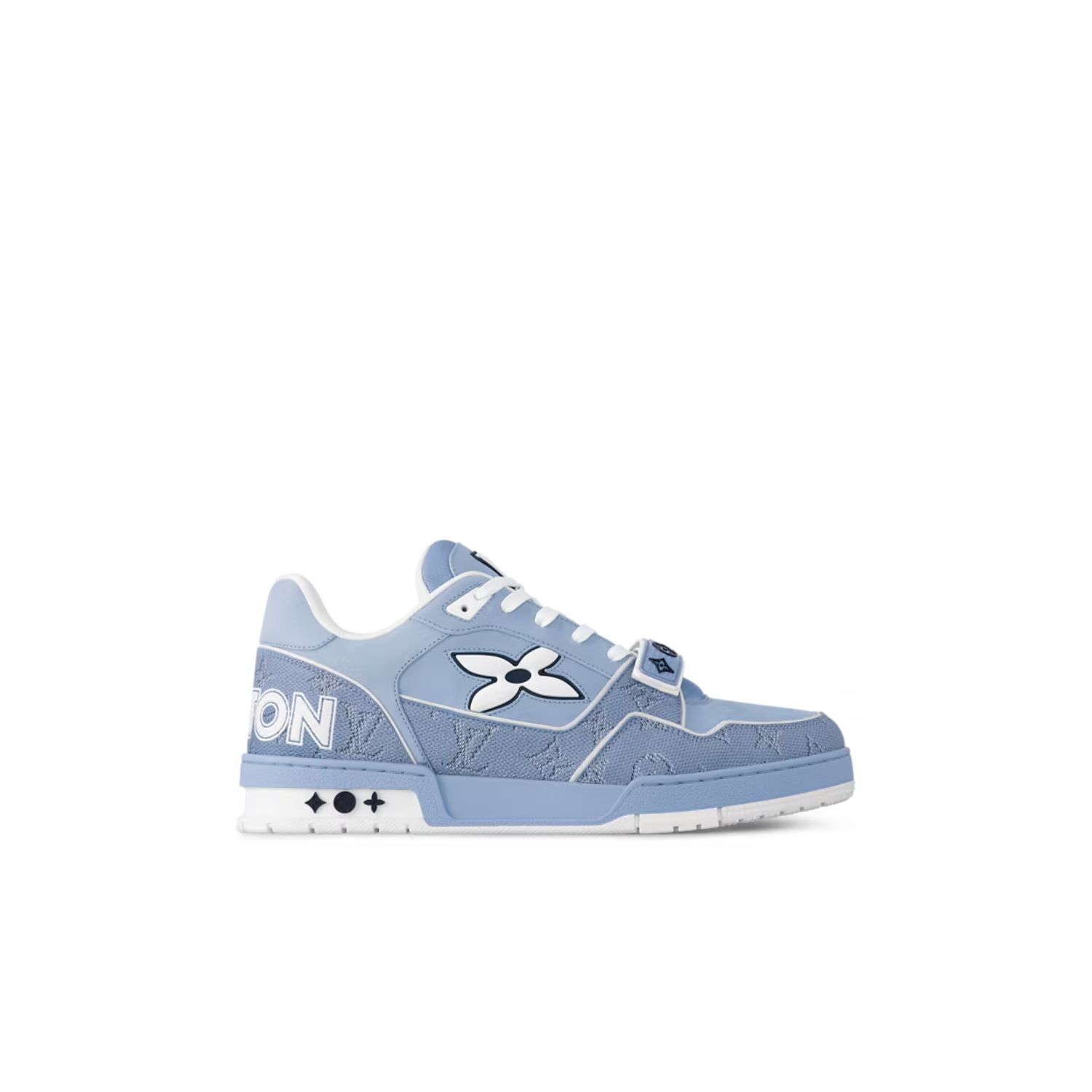 Louis Vuitton Trainer Sneaker Blue For Men