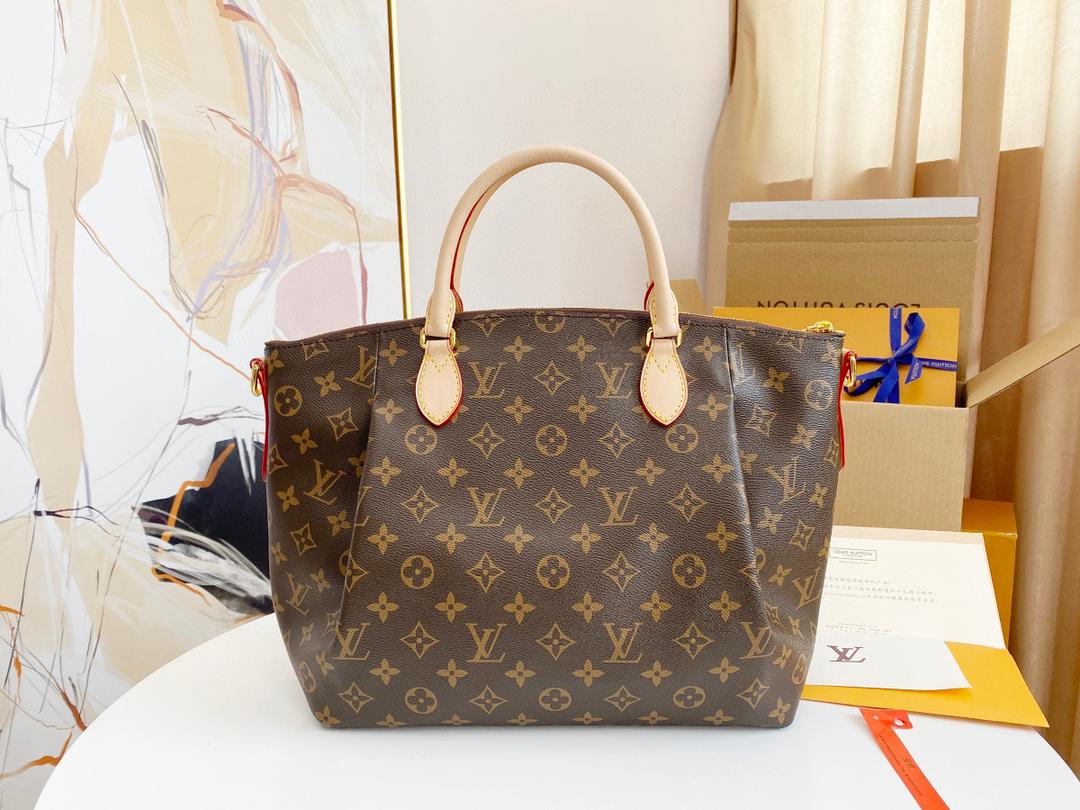 Louis Vuitton Turenne MM Monogram Canvas For Women, Women’s Handbags, Shoulder Bags 15in/38cm LV M48814