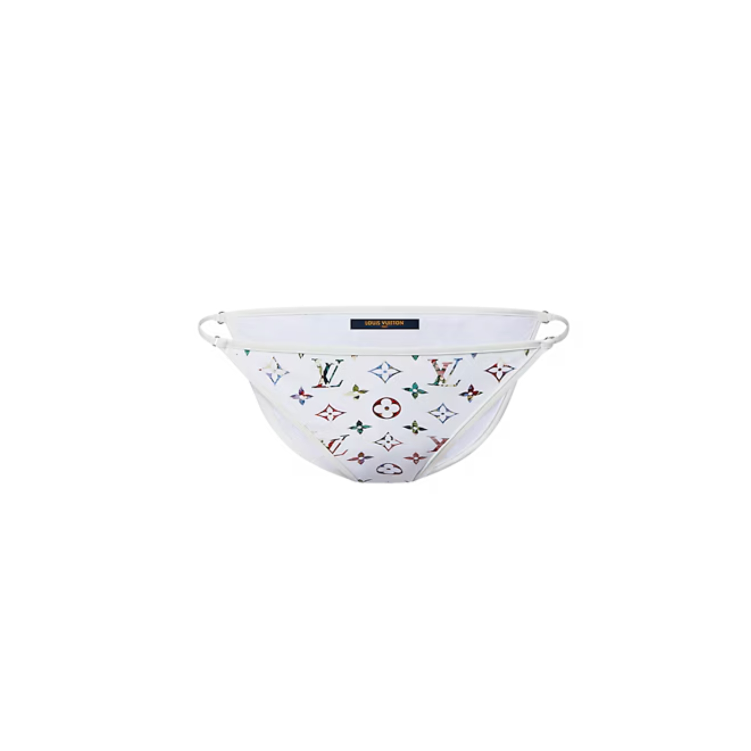 Louis Vuitton Vintage Floral Monogram Bikini White For Women 1AALTX
