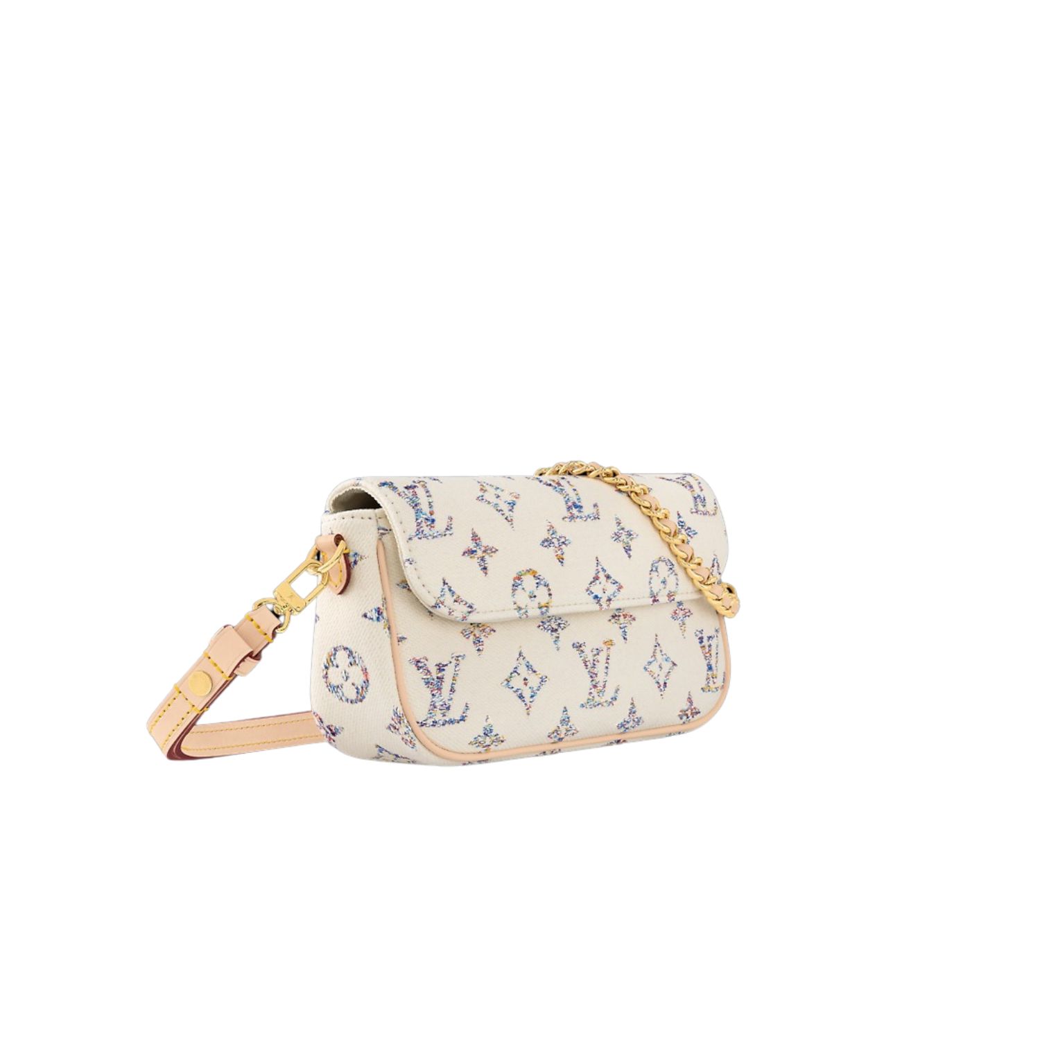 Louis Vuitton Wallet On Chain Ivy Multicolor White For Women 23.5cm/9.3in