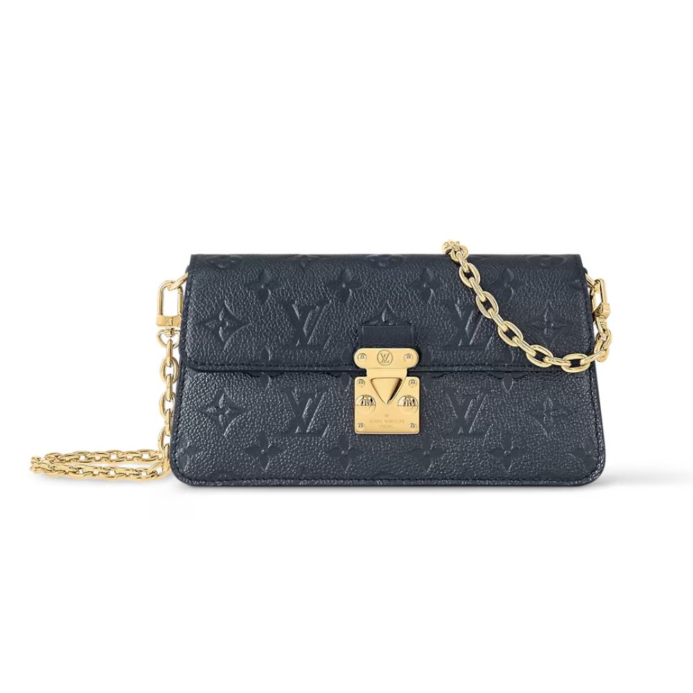 Louis Vuitton Wallet On Chain Métis Navy Bag For Women M82671- 7.5 Inches / 19 Cm