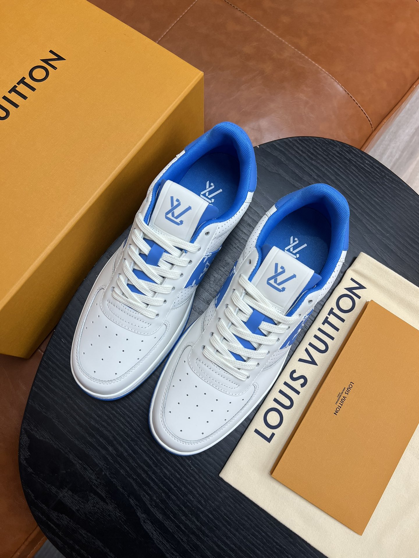 LV Rivoli Sneaker Blue For Men