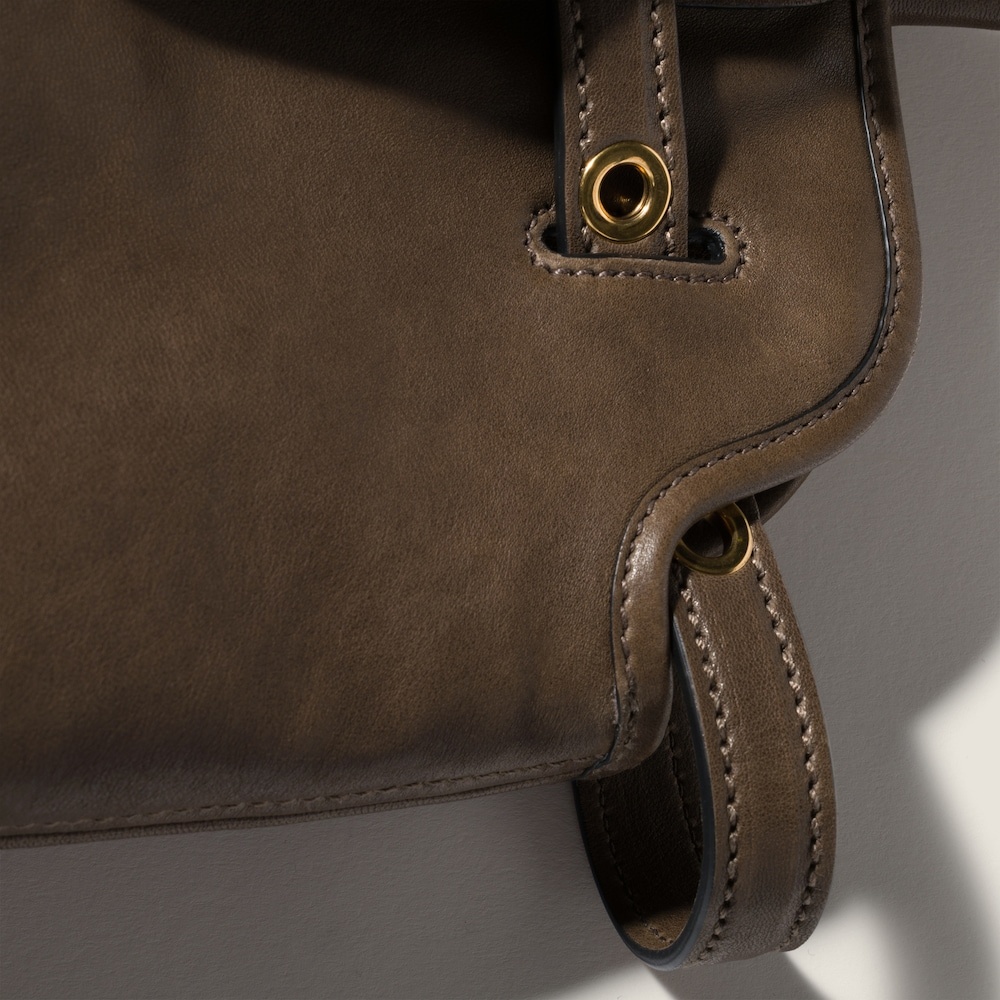 Miu Miu Aventure Medium Tote Bag 15.7in/ 40cm Tundra Antiqued Gold Hardware For Women 5BG291_2BBL_F0244_V_OON