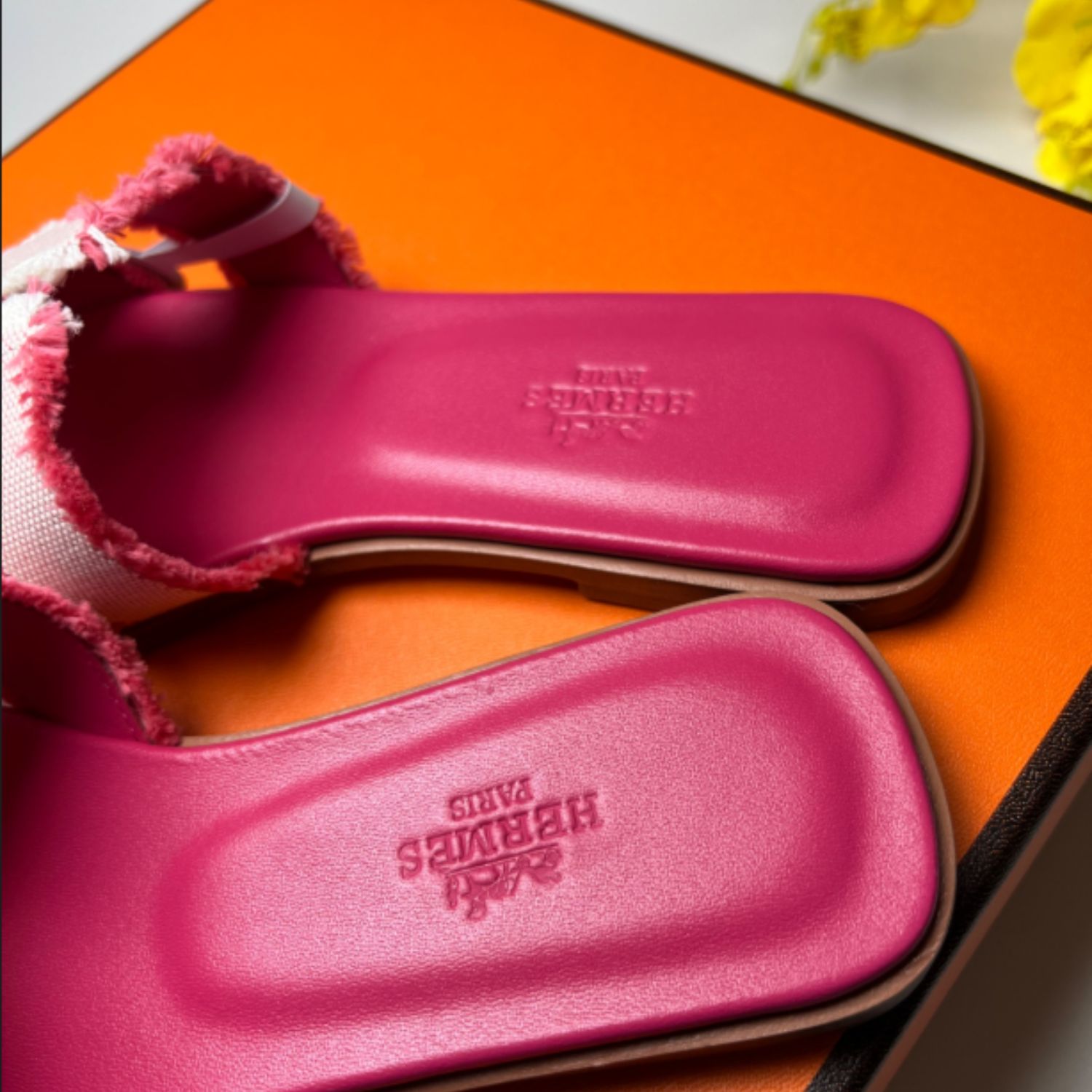 Hermes Oran Sandal Pink For Women H231095Z C5340