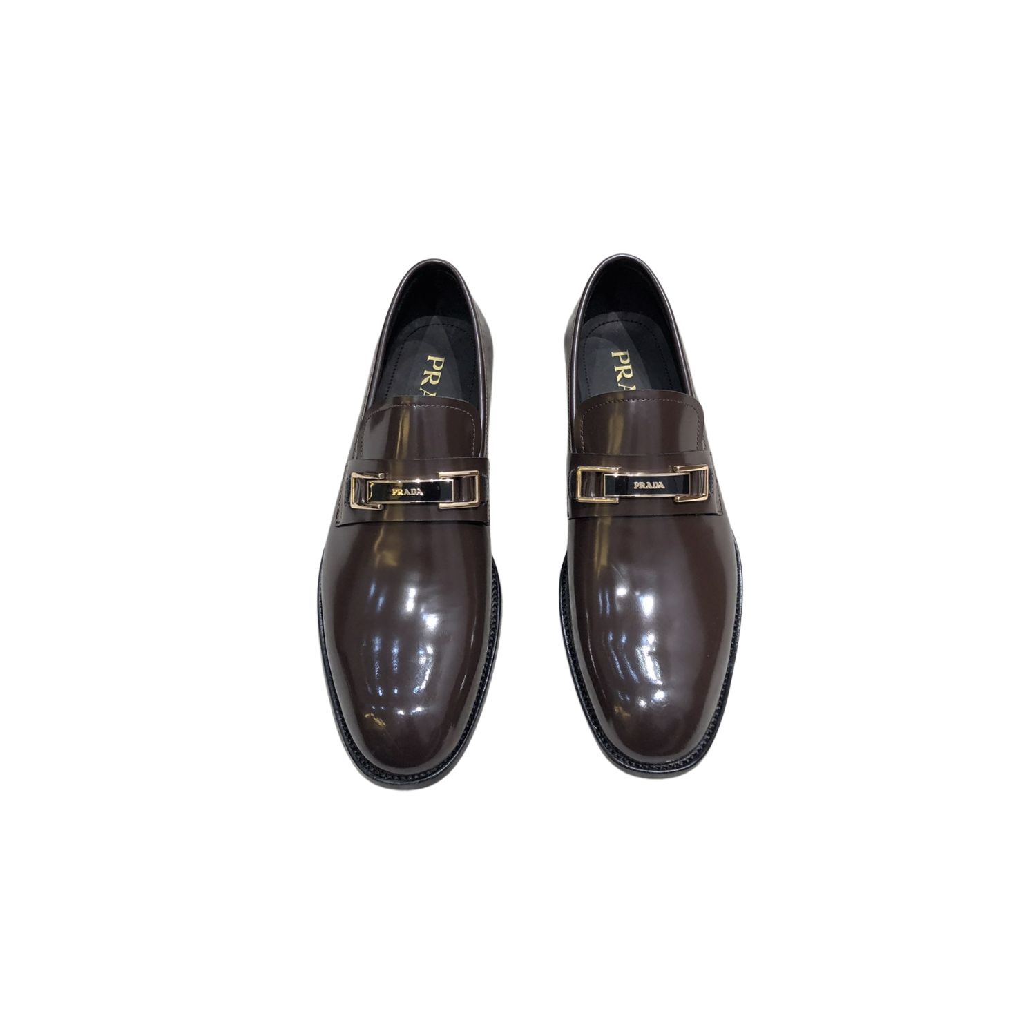 Prada Leather Loafer Brown For Men
