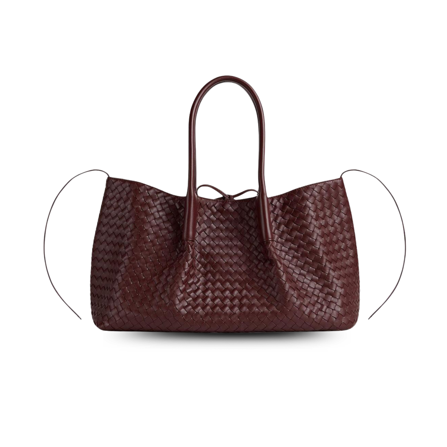 Bottega Veneta Pinacoteca Medium Top Handle Bag 16.9in/ 43cm Madder Brown Gold Hardware For Women 817166V5AG12102