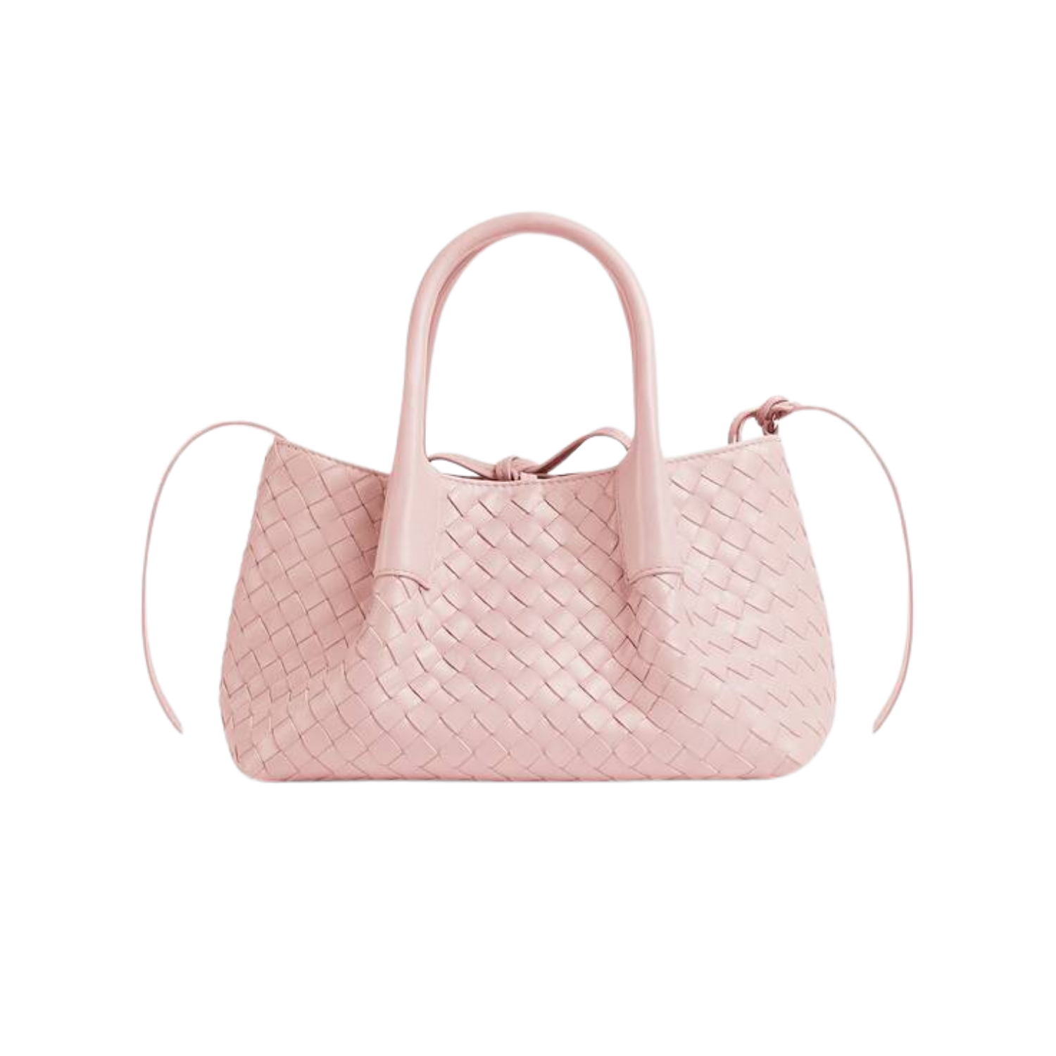 Bottega Veneta Pinacoteca Small Tote Bag 9.4in/ 24cm Rose Gold Hardware For Women 819004V5AG16873