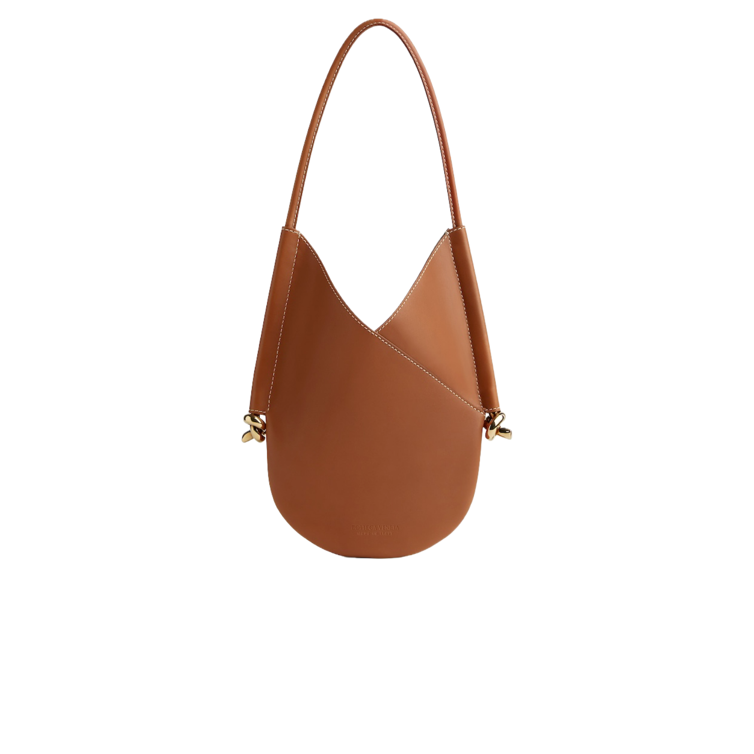Bottega Veneta Solstice Small Shoulder Bag 10.2in/ 26cm Light Wood Gold Hardware For Women 799522V4GM02754