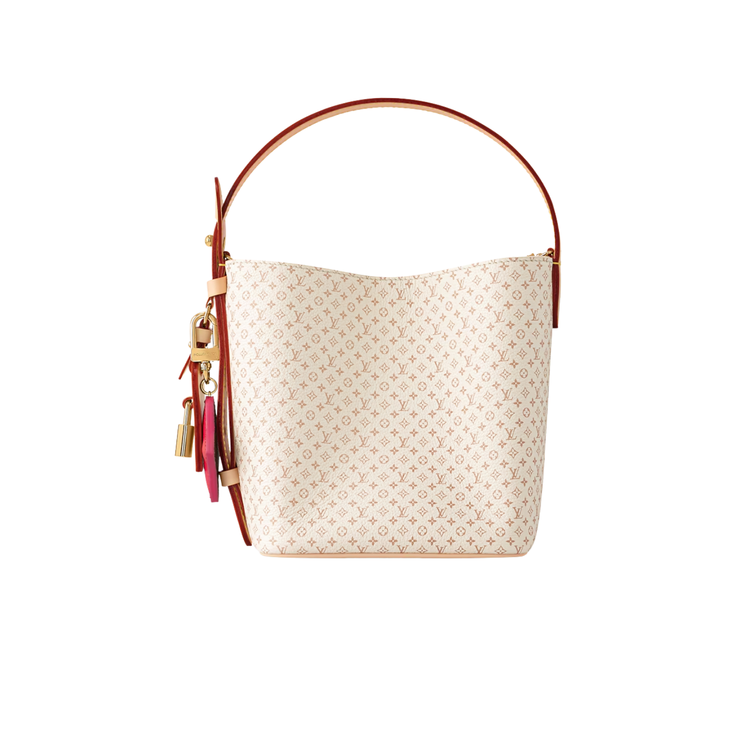 Louis Vuitton All In BB Bucket Bag 6.3in/ 16cm Dune/ Sand Gold Hardware For Women M15130