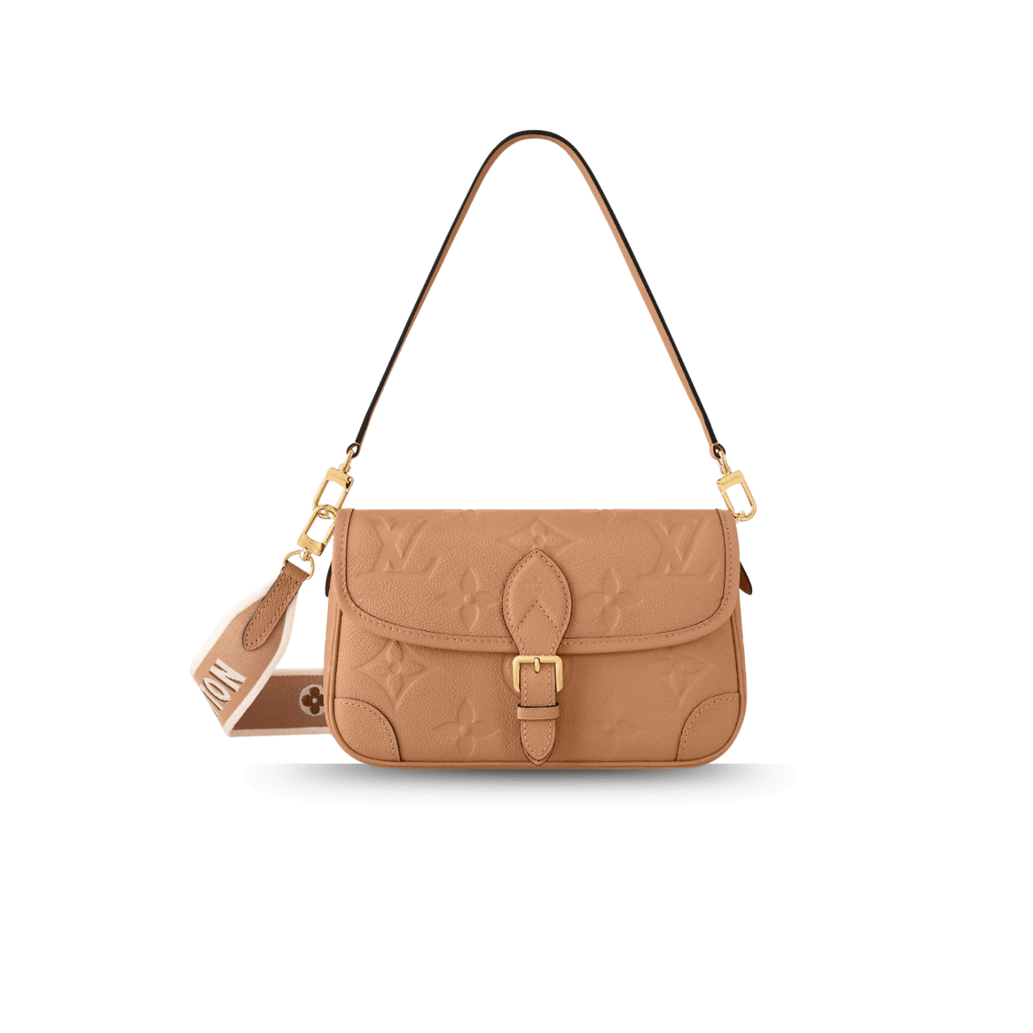 Louis Vuitton Diane Shoulder Bag 9.4in/ 24cm Arizona Gold Hardware For Women M11817