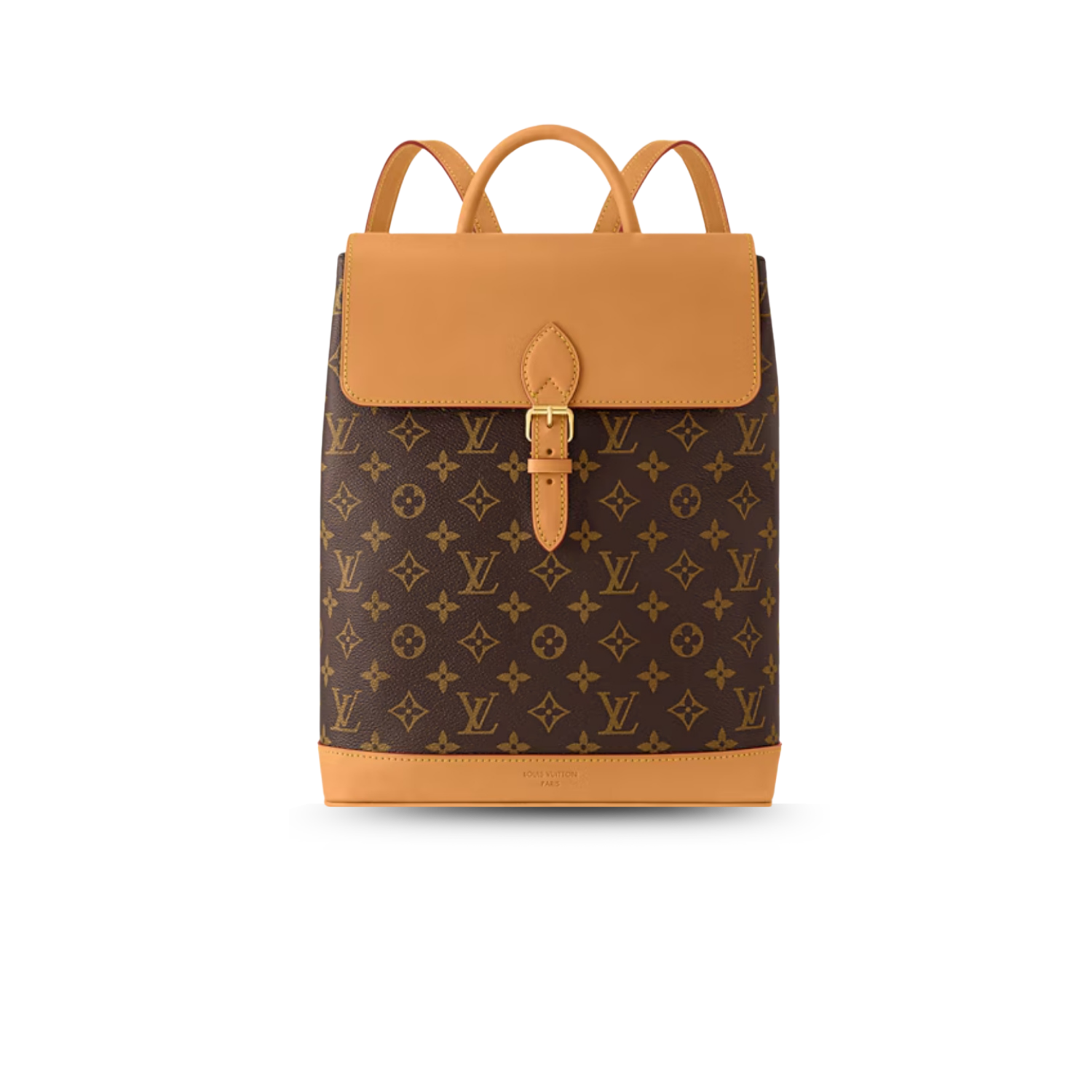 Louis Vuitton Soho MM Backpack 12.6in/ 32cm Monogram Gold Hardware For Women M14653 -