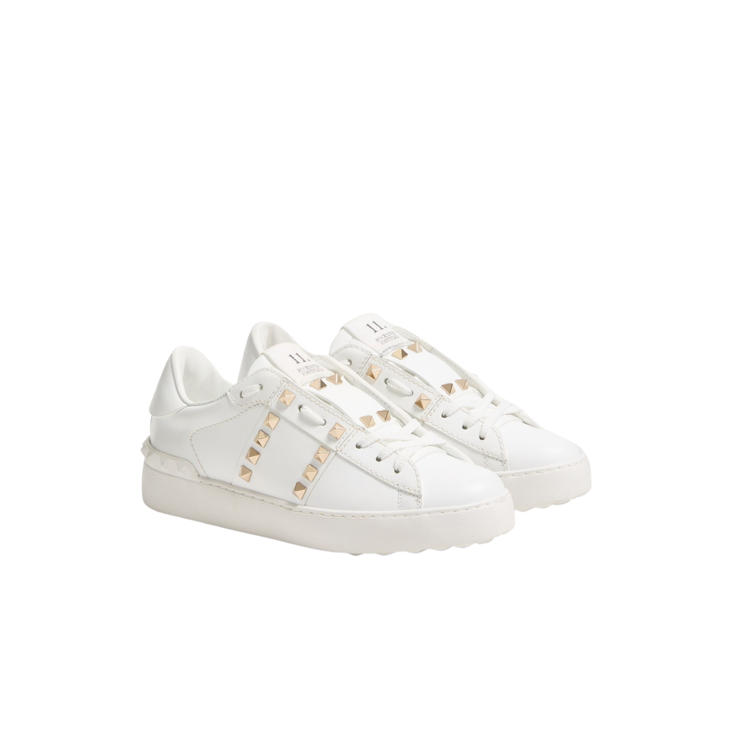 Valentino Garavani Rockstud Untitled Sneakers White For Women 7W2S0A01BHS_0BO